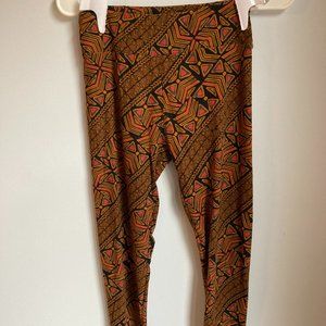 Fashion Tribal Print Leggings. NEVER WORN.
